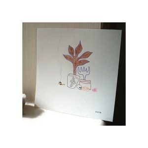 ORIGINAL ART | Still Life With Life No. 009 Original Drawing